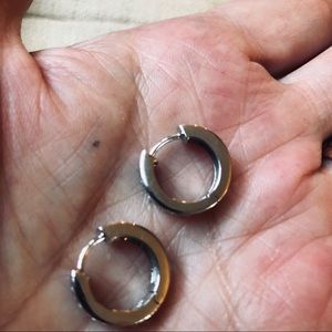 Jewelry - Sterling silver hoop earrings Jewelry - Sterling silver hoop earrings